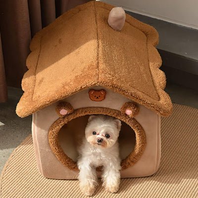 Niche pour chien intérieur - Niche interieur chien - Élégance Cosy | Refuge rassurant - Vivre avec son chien