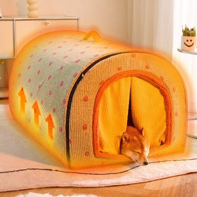 Niche pour chien intérieur - Niche pour Chien Interieur - Tanière Douce | Confort Design - Vivre avec son chien