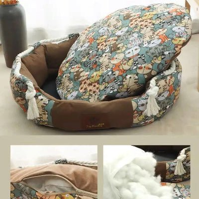 Panier pour chien - Panier chien - Écrin | Résistant & Déhoussable - Vivre avec son chien
