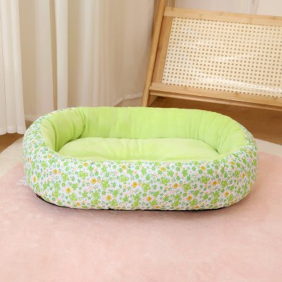 Panier pour chien - Panier pour Chien - Coussin Rosalie | Floral Douillet - Vivre avec son chien