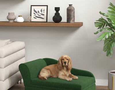Canapé pour chien - Canapé chien - Le Crépuscule | Méridienne chic - Vivre avec son chien