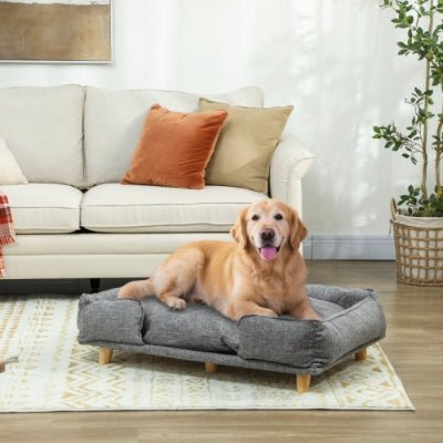 Canapé pour chien - Canape chien - Nilo | Confort douillet - Vivre avec son chien