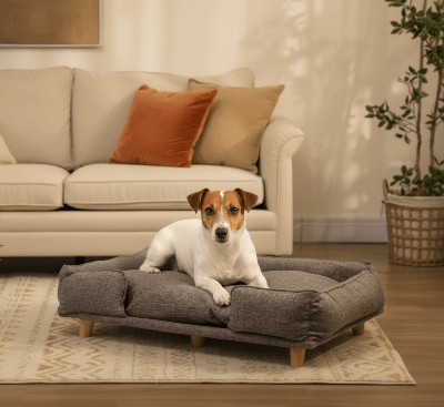 Canapé pour chien - Canape chien - Nilo | Confort douillet - Vivre avec son chien