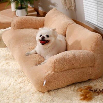 Canapé pour chien - Canapé petit chien - Douillet | Effet peluche - Vivre avec son chien
