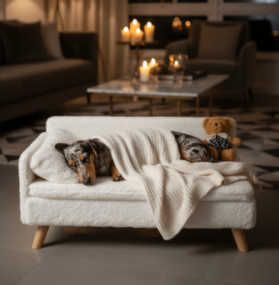 Canapé pour chien - Canapé pour chien - Loft | Élégance scandinave - Vivre avec son chien