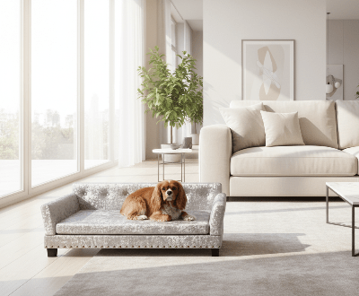 Canapé pour chien - Canapé pour chien - Récamier | Confort lounge - Vivre avec son chien