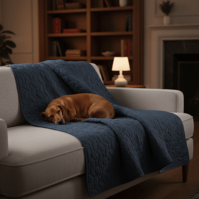 Couverture pour chien - Couverture canapé chien - Protecta | Imperméable & Lavable - Vivre avec son chien