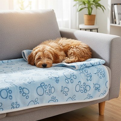 Couverture pour chien - Couverture chien - DodoZen | Ultra - douce - Vivre avec son chien