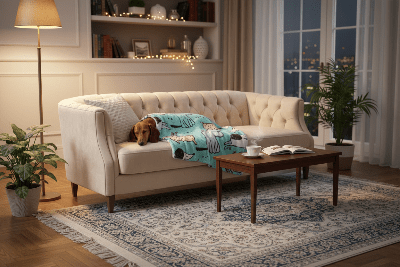 Couverture pour chien - Couverture chien - Élia | Ultra - douce - Vivre avec son chien