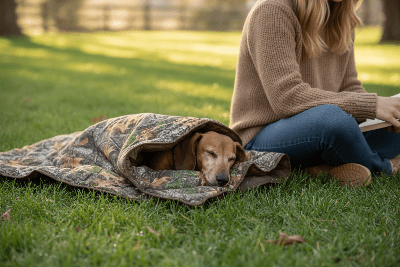 Couverture pour chien - Couverture chien impermeable - ProtectNature - Vivre avec son chien