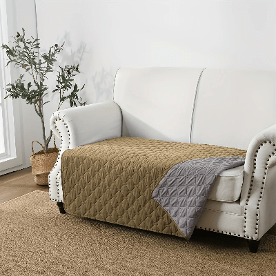 Couverture pour chien - Couverture chien impermeable - Sentier | Réversible - Vivre avec son chien