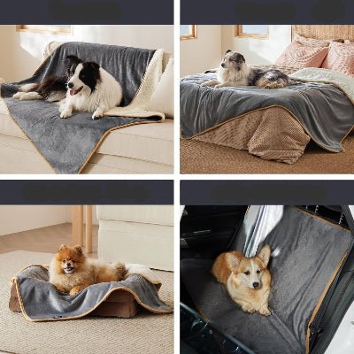 Couverture pour chien - Couverture chien impermeable - TriplePro | 3 couches - Vivre avec son chien