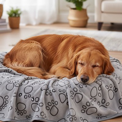 Couverture pour chien - Couverture chien - Toudoux | Ultra - Douce - Vivre avec son chien