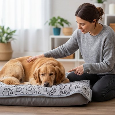 Couverture pour chien - Couverture chien - Toudoux | Ultra - Douce - Vivre avec son chien