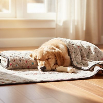 Couverture pour chien - Couverture pour chien - Câlin | Ultra - douce - Vivre avec son chien