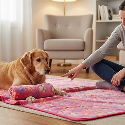 Couverture pour chien - Couverture pour chien - Nuage | Ultra - douce lavable - Vivre avec son chien
