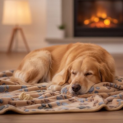 Couverture pour chien - Couverture pour chien - Nuage | Ultra - douce lavable - Vivre avec son chien