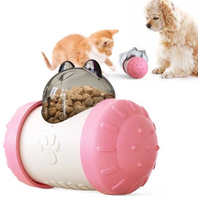 distributeur de croquettes pour chien - brainchase rose