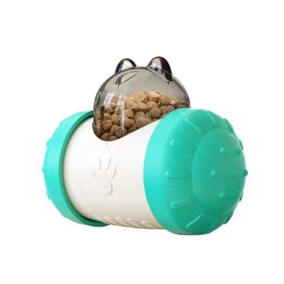 Distributeur de Croquettes pour Chien - BrainChase turquoise