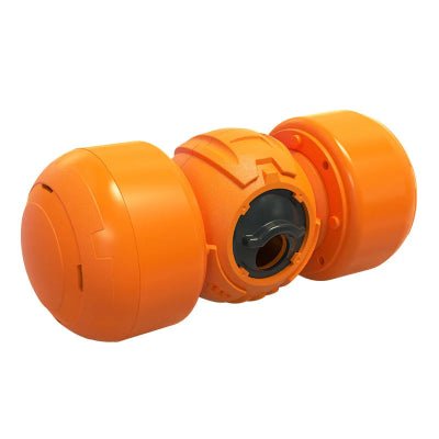 distributeur de croquettes pour chien roulicroq orange
