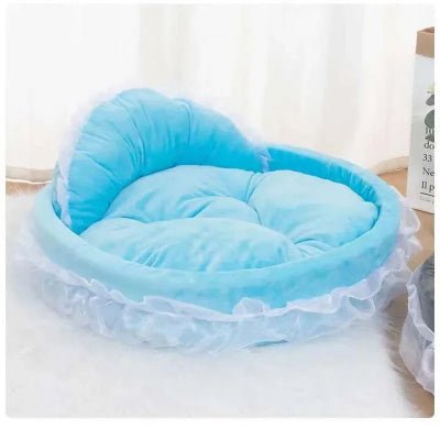 Lit chien dentelle-bleu vue decor