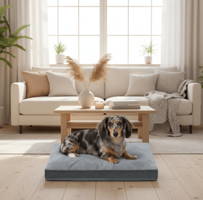 lit chien - Lit pour chien - Atlas | Confortable et lavable - Vivre avec son chien
