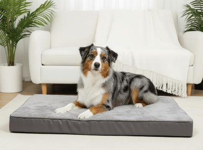 lit chien - Lit pour chien - Atlas | Confortable et lavable - Vivre avec son chien