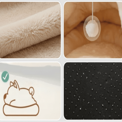 lit pour chien - Igloo - Vivre avec son chien