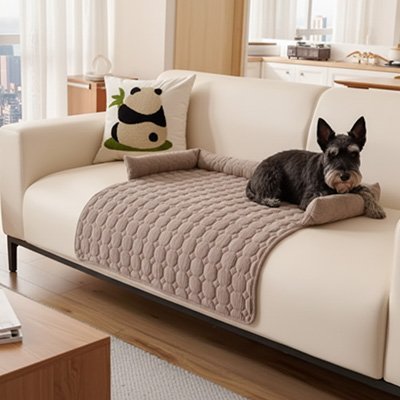 Lit pour chien - Lit pour chien - Nid Douillet | Cocon Respirant - Vivre avec son chien