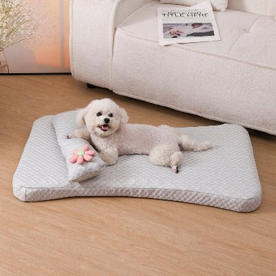 Lit pour chien - Lit rafraichissant pour chien - Fraîcheur Douce | Soie Glacée - Vivre avec son chien