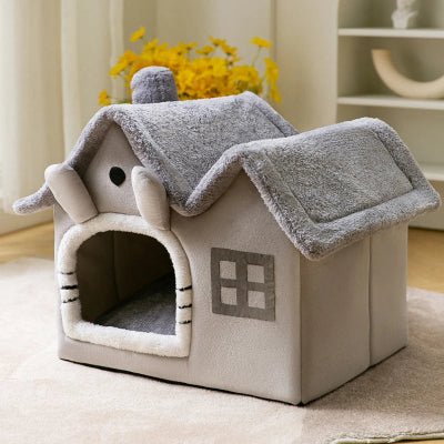 Niche pour chien intérieur - Maison pour chien - Cocon Lune | Confortable et Résistante - Vivre avec son chien