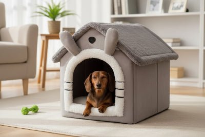 Niche pour chien intérieur - Maison pour chien - Nid Polaire | Cocon Compact - Vivre avec son chien