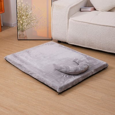 Matelas pour chien - Matelas pour chien - Duo Saison | Housse été hiver - Vivre avec son chien