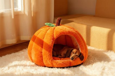 Niche pour chien intérieur - Niche chien – Confort Citrouille - Vivre avec son chien