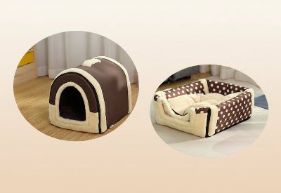 Niche pour chien intérieur - Niche Chien Intérieur - Cosy Design | Abri doux et lavable - Vivre avec son chien