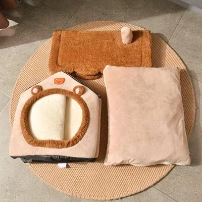 Niche pour chien intérieur - Niche interieur chien - Élégance Cosy | Refuge rassurant - Vivre avec son chien