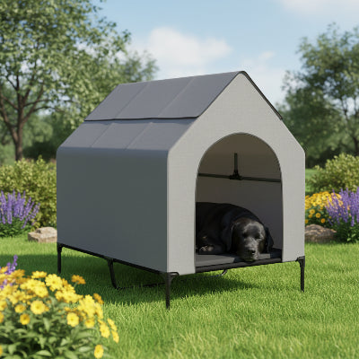 niche pour chien exterieur niche pour chien abrivent labrador noir