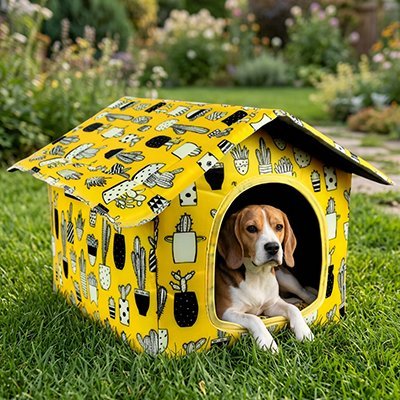 Niche pour chien intérieur - Niche pour chien - Douce Prairie | Cocon - Vivre avec son chien