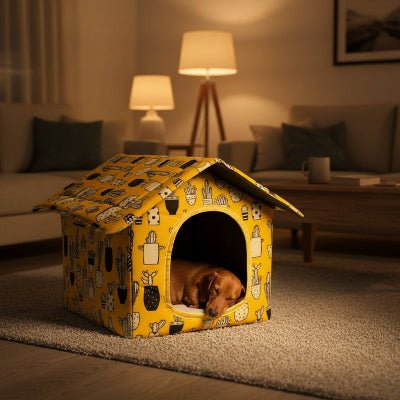 Niche pour chien intérieur - Niche pour chien - Douce Prairie | Cocon - Vivre avec son chien