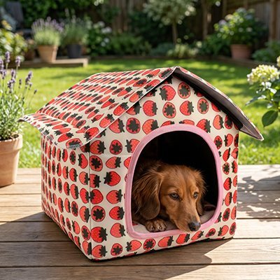 Niche pour chien intérieur - Niche pour chien - Douce Prairie | Cocon - Vivre avec son chien