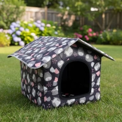 Niche pour chien extérieur - Niche pour Chien extérieur - Refuge Horizon | Protection extérieure - Vivre avec son chien