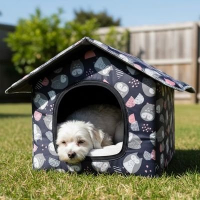 Niche pour chien extérieur - Niche pour Chien extérieur - Refuge Horizon | Protection extérieure - Vivre avec son chien