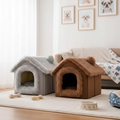 Niche pour chien intérieur - Niche pour Chien interieur - Maison Réconfort | Niche Polaire - Vivre avec son chien