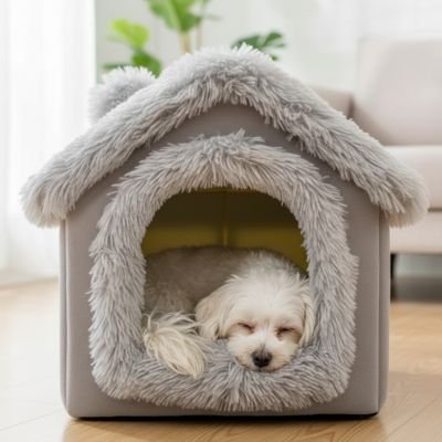 Niche pour chien intérieur - Niche pour Chien interieur - Maison Réconfort | Niche Polaire - Vivre avec son chien