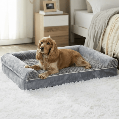 Panier pour chien - Panier chien - Églantine | Cocoon apaisant - Vivre avec son chien