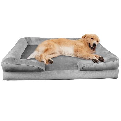 panier chien solstice gros chien beige coucher