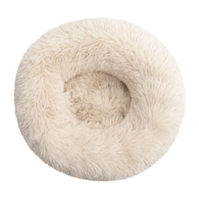 panier chien zen beige vue dessus