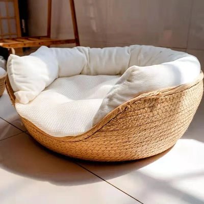 Panier en osier pour chien - Bréhan - Vivre avec son chien