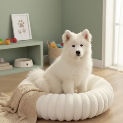 Panier pour chien - Panier pour Chien - Cocon Velours | Rassurant - Vivre avec son chien