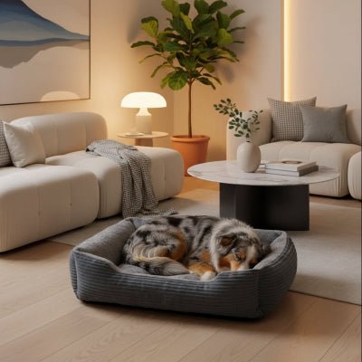 Panier pour chien - Panier pour chien - Confort Durable | Ultra moelleux - Vivre avec son chien